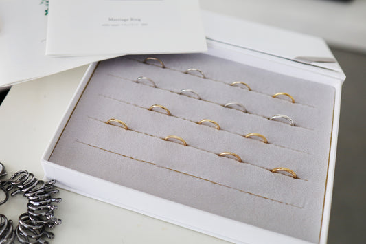 マリッジリングサンプルセット(保証金お預かり)