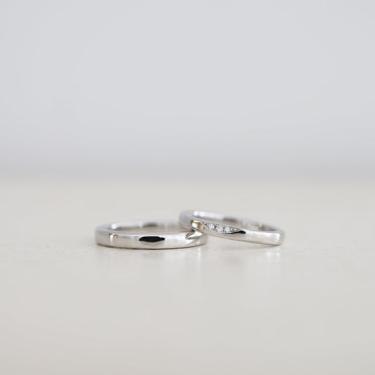 アトリエタマリの結婚指輪、デザインゆらぎ