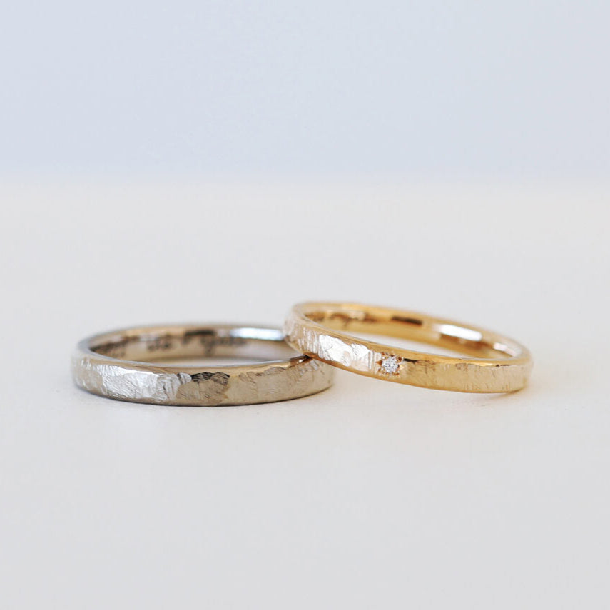 アトリエタマリの結婚指輪、デザインアース
