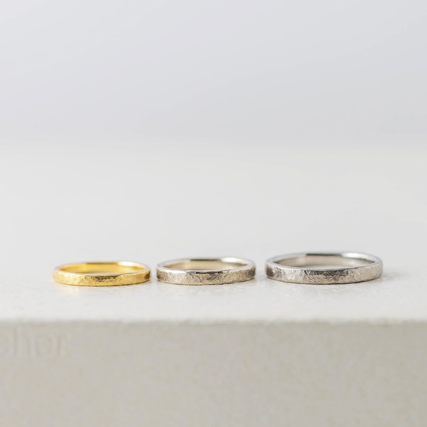 アトリエタマリの結婚指輪、デザインアース