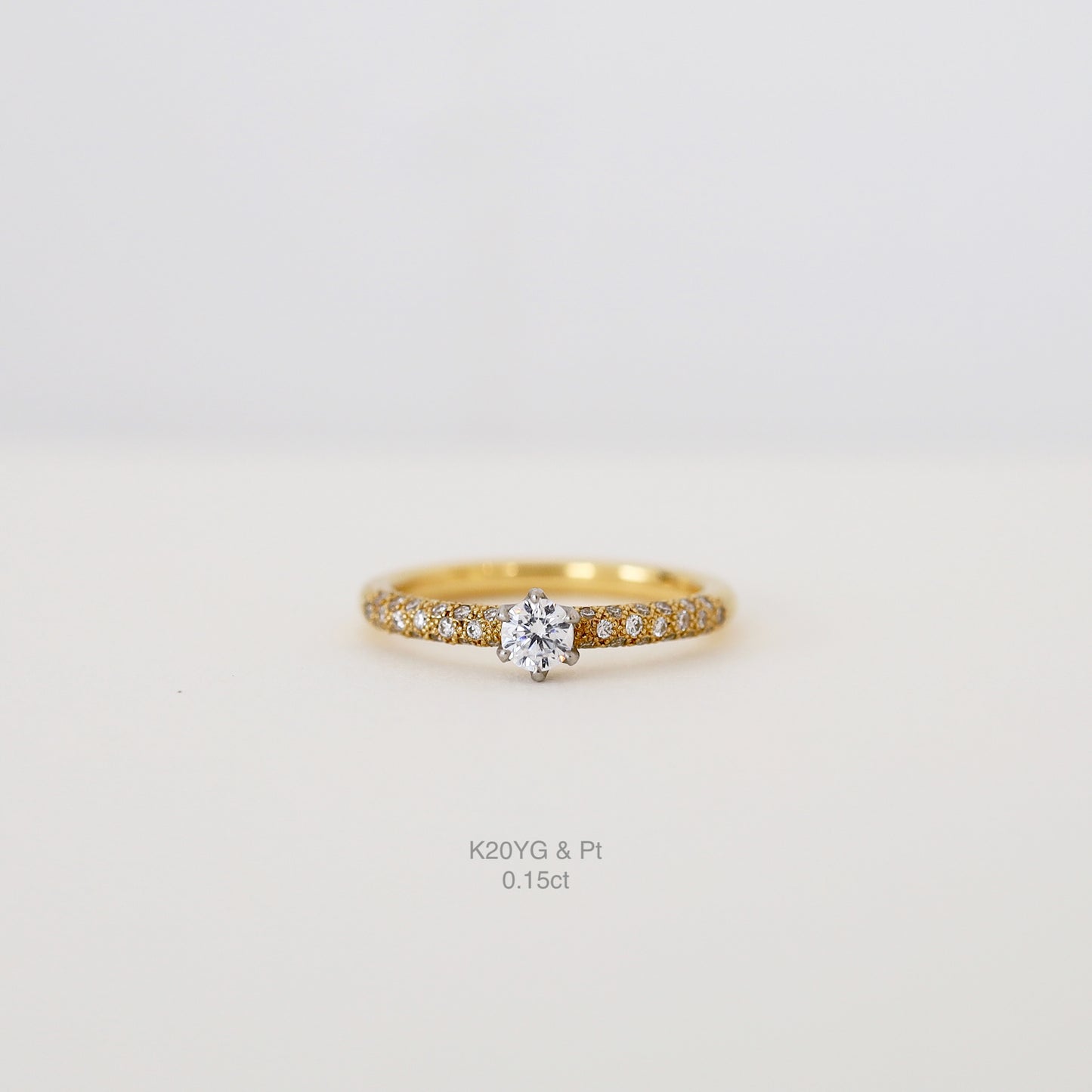 pave engagement ring