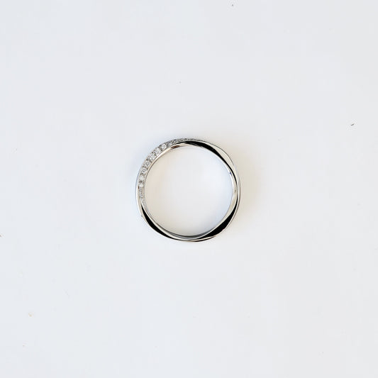 アトリエタマリのエタニティリング、ツイストエタニティ、婚約指輪、アニバーサーリー