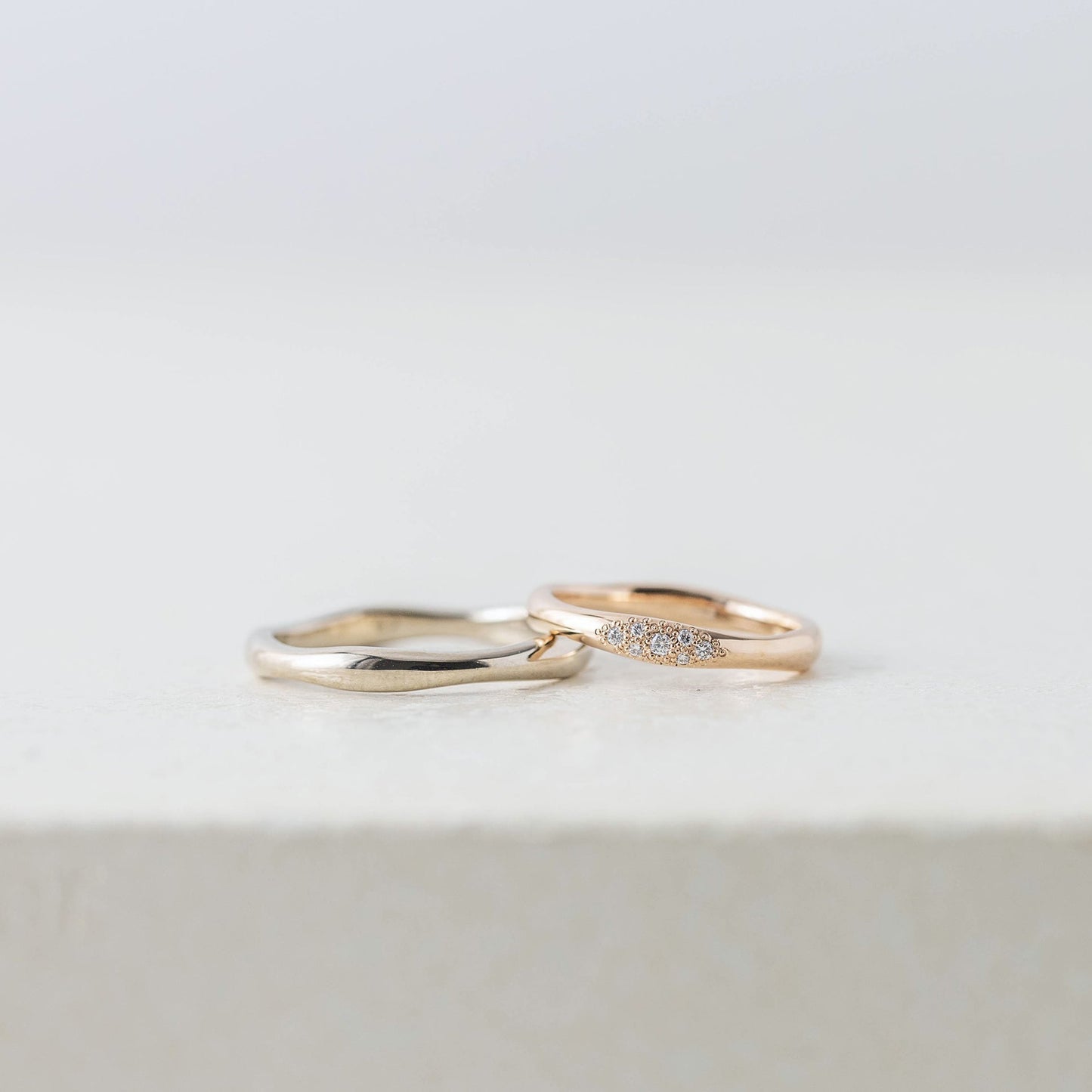 アトリエタマリの結婚指輪、デザインリズム