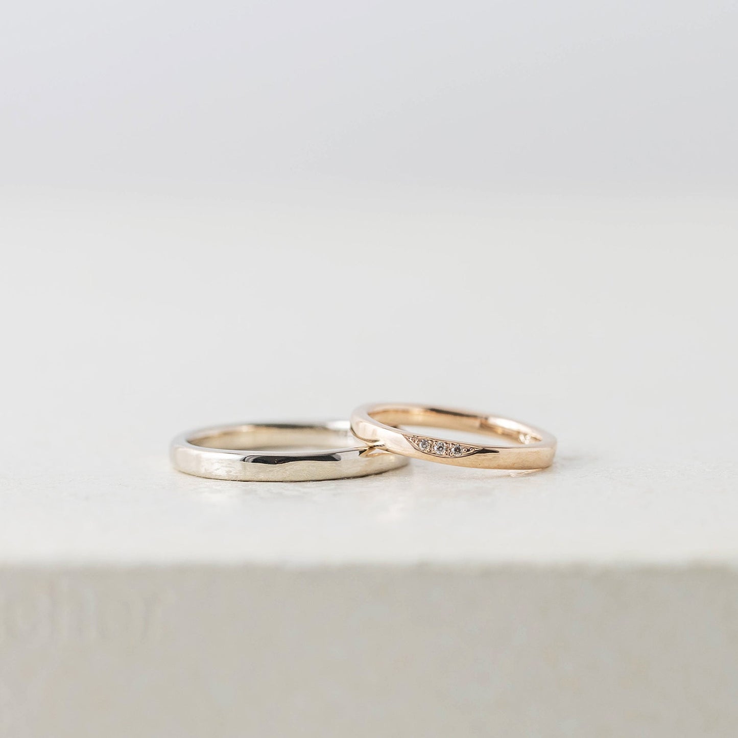 アトリエタマリの結婚指輪、デザインゆらぎ