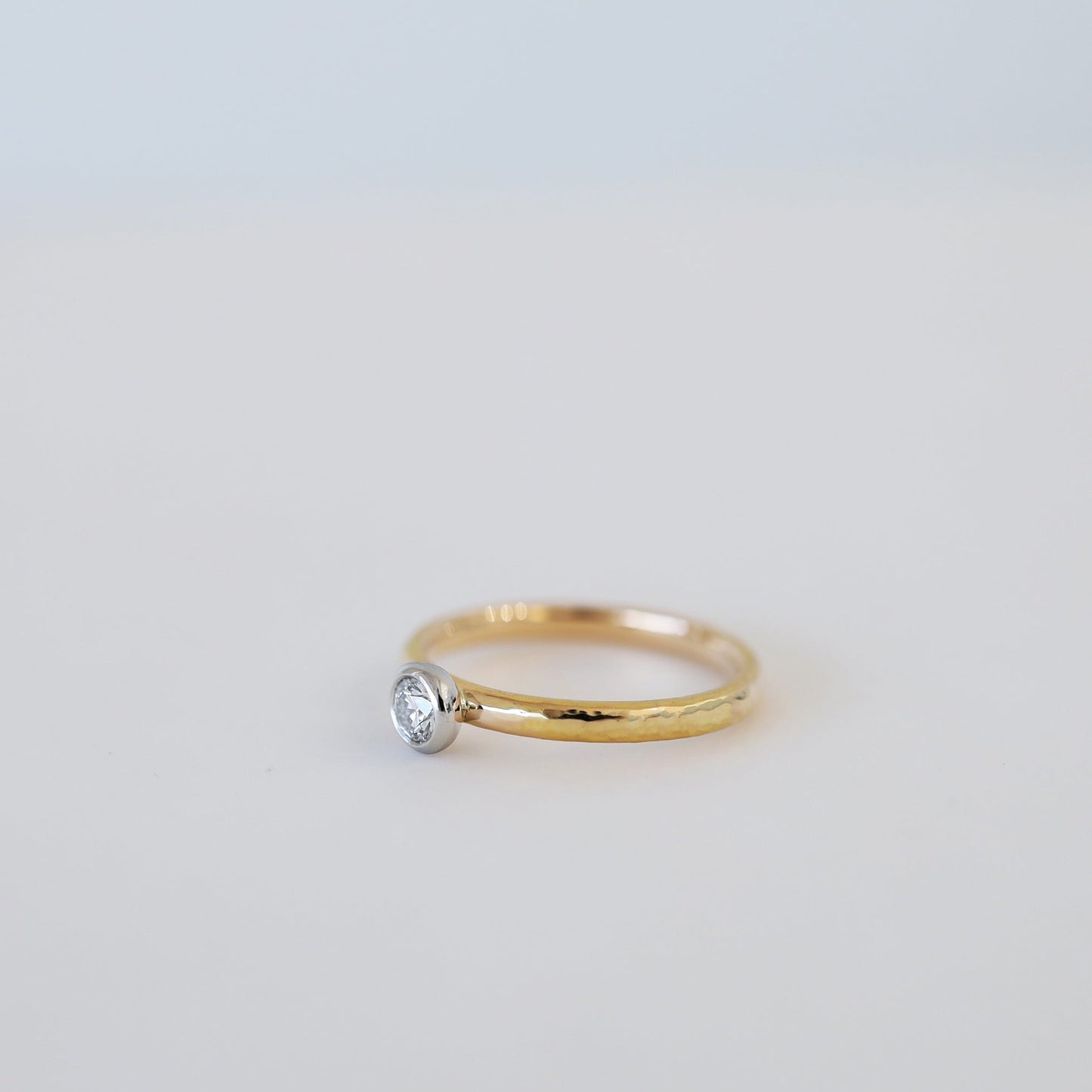 "drop" engagement ring