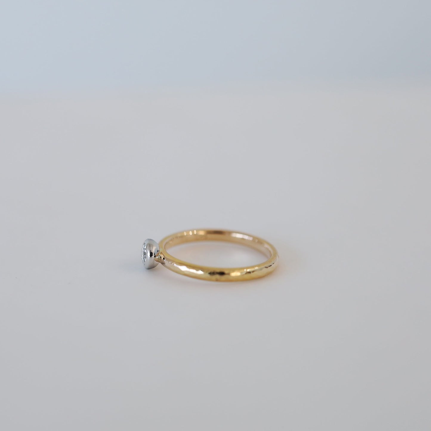 "drop" engagement ring