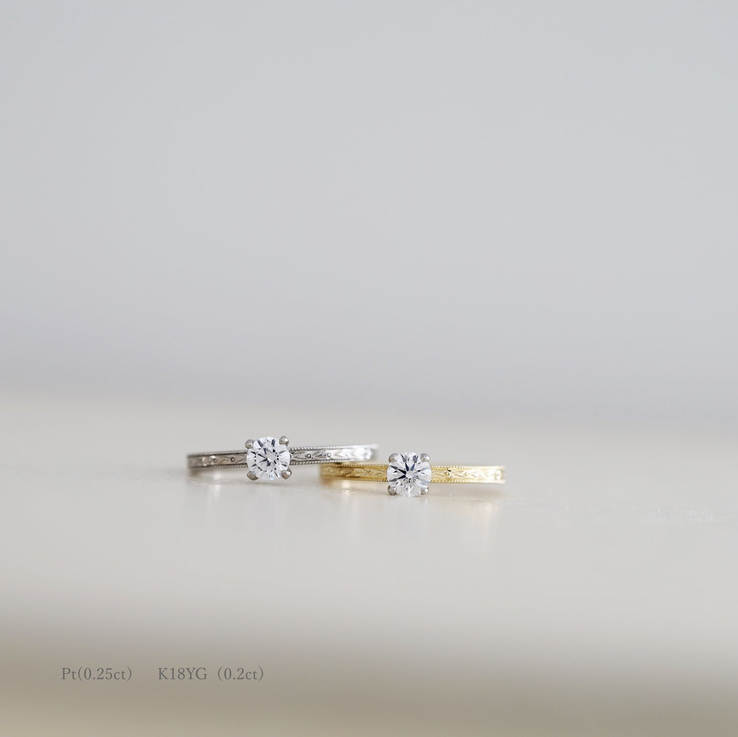 olive （オリーブ）engagement ring