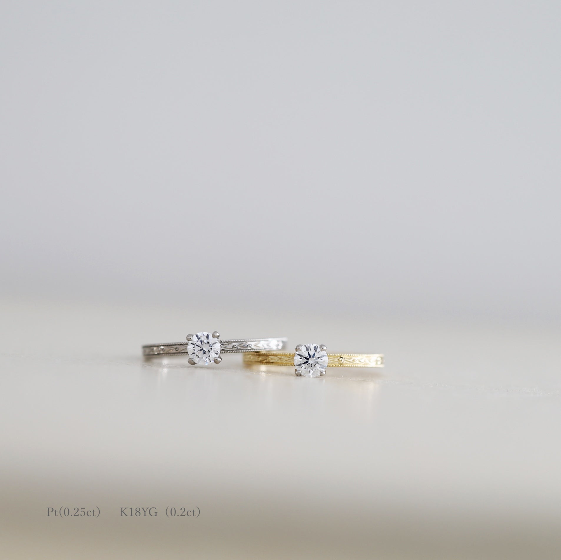 olive （オリーブ）engagement ring