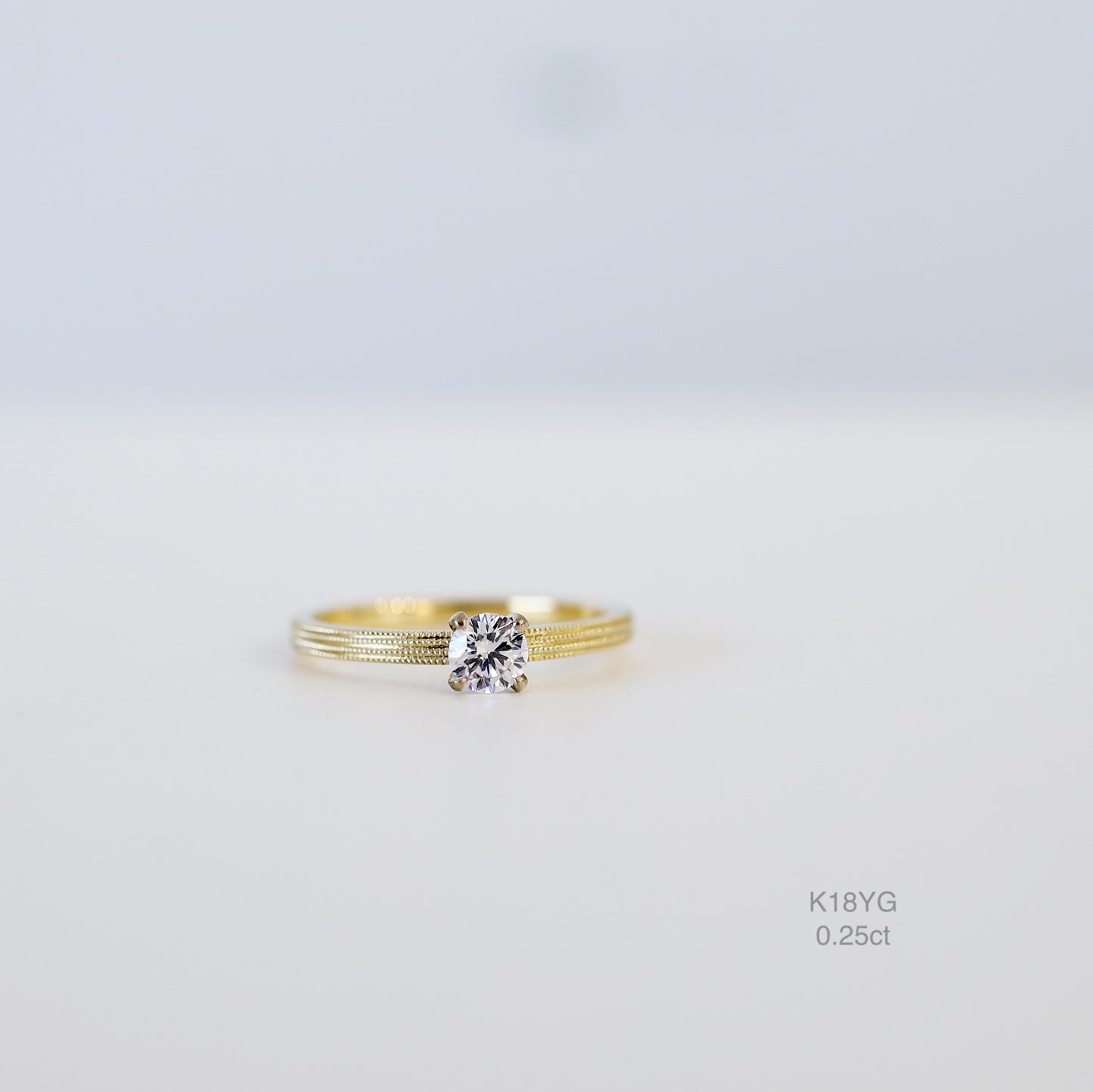 "toujours"engagement ring