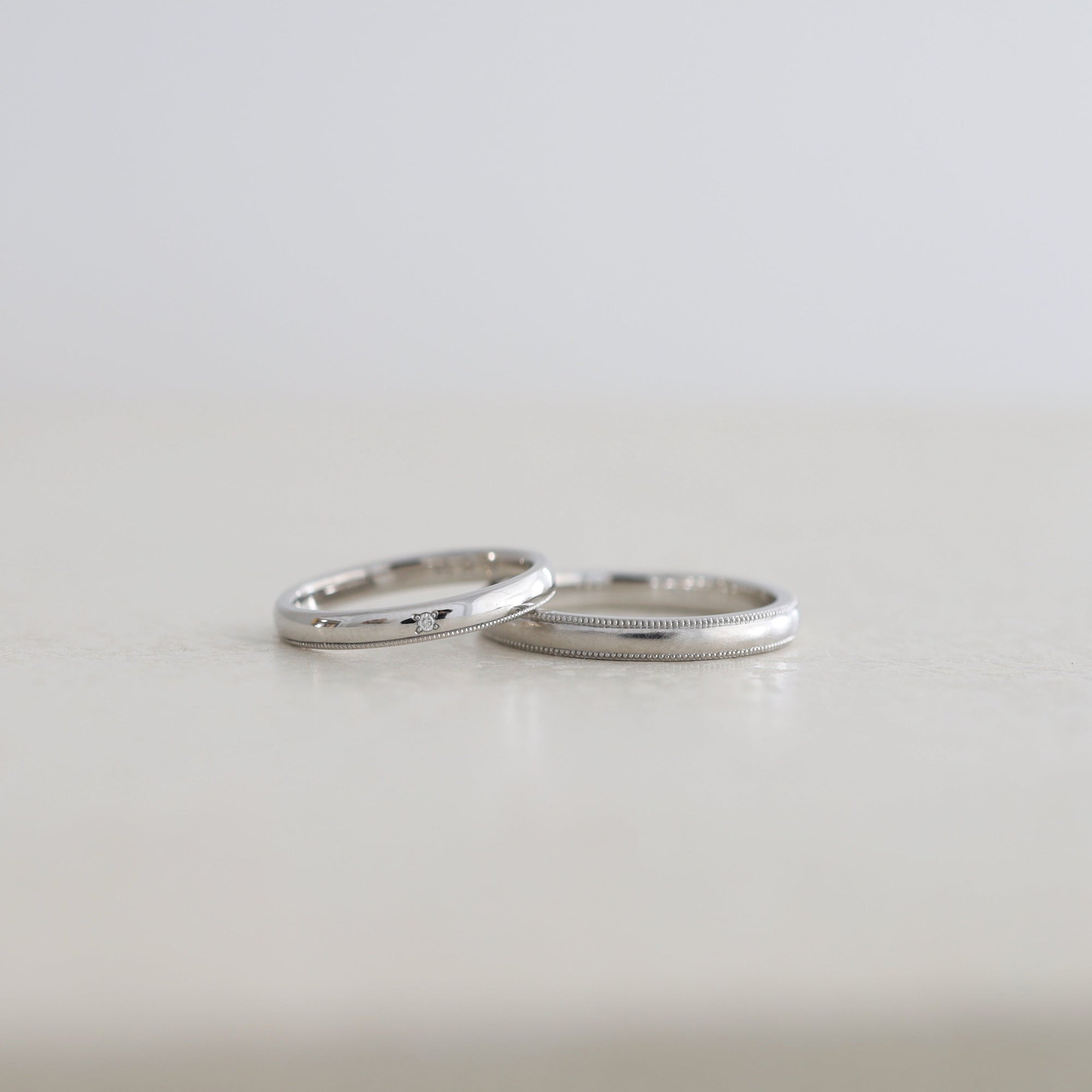 milgrain marriage ring（ミルグレインマリッジリング）