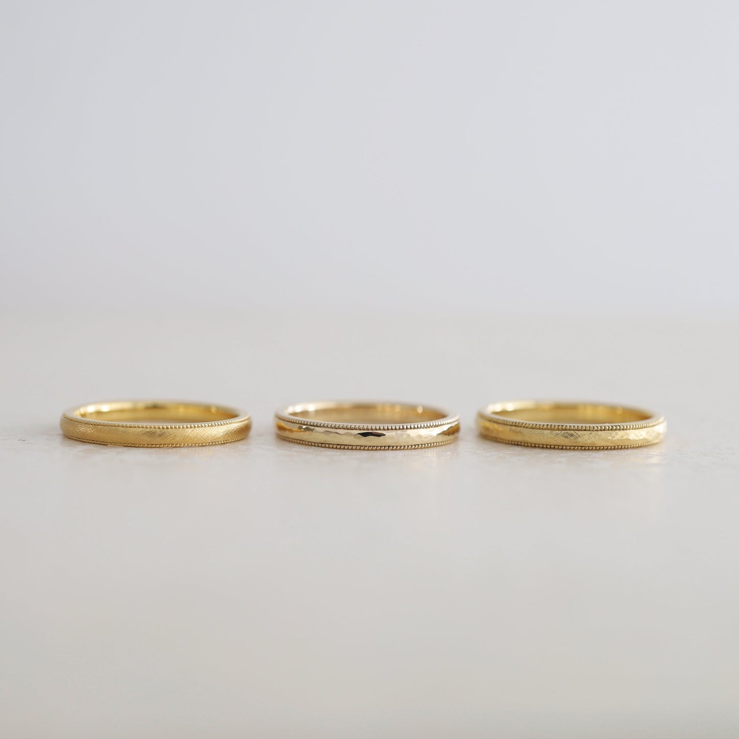 milgrain marriage ring（ミルグレインマリッジリング）