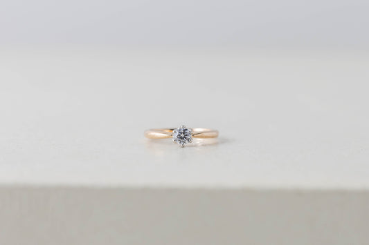 [0.2ct-]crown engagement ring（クラウンエンゲージ）