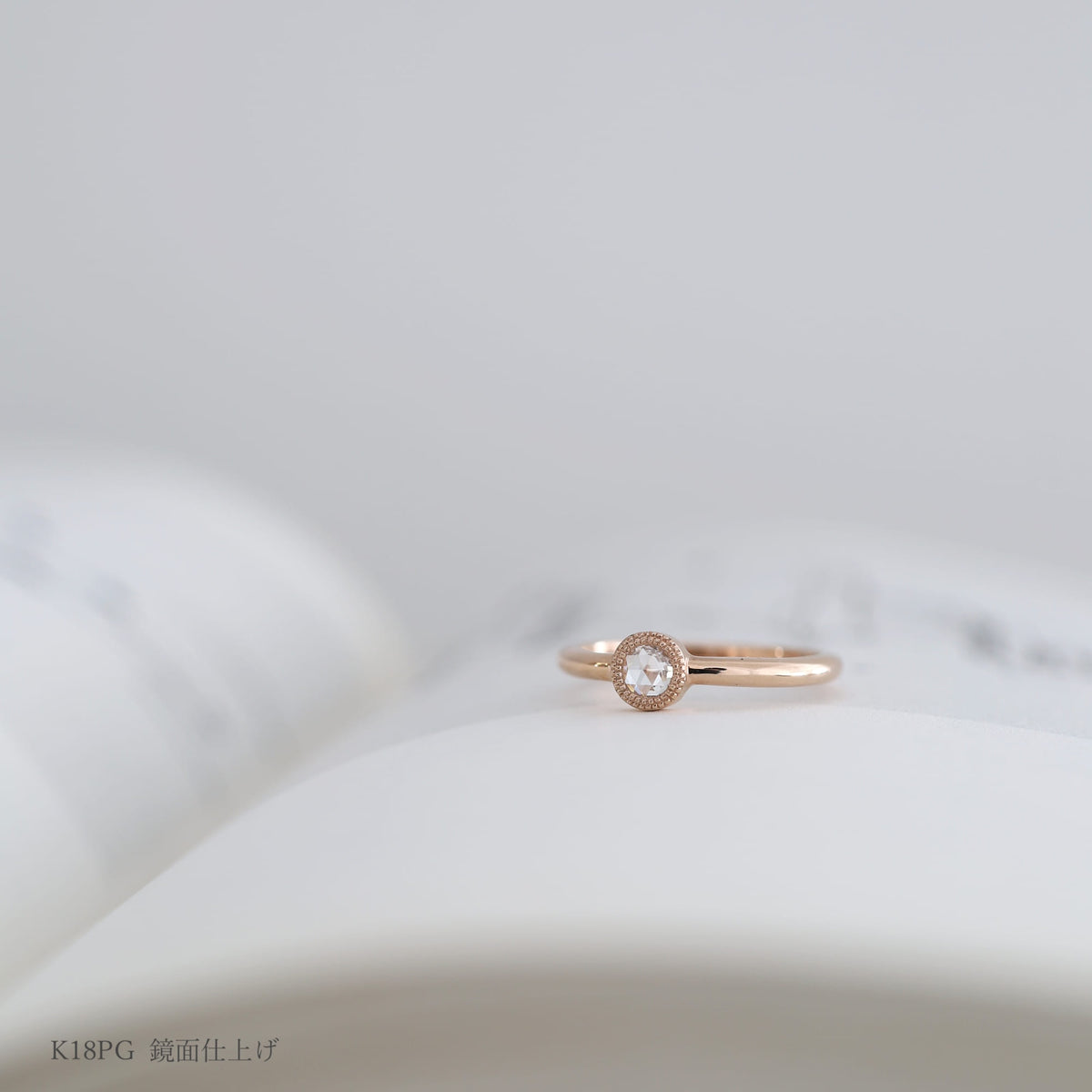 fleur（ rose cut ） 2連ミルグレイン