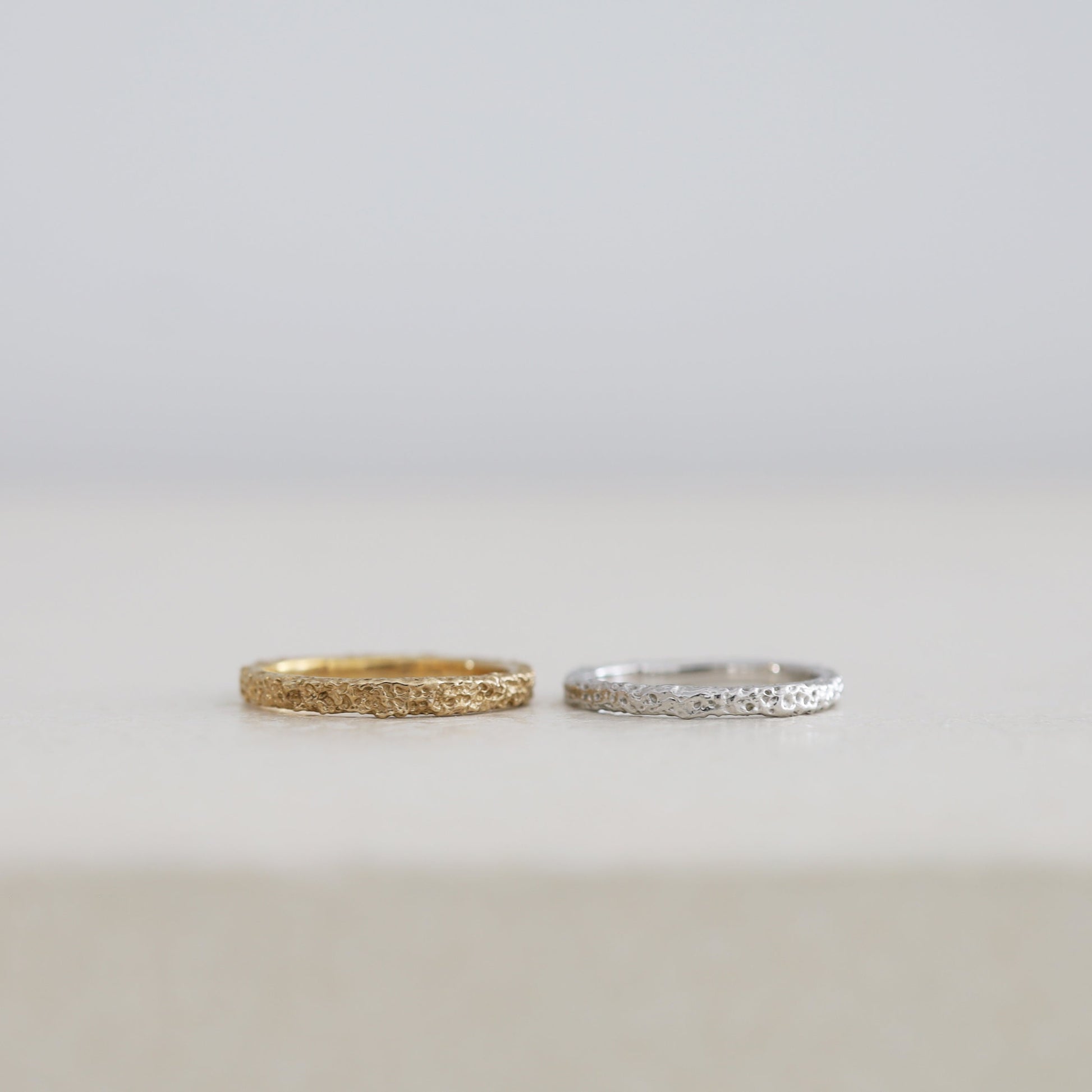 アトリエタマリの結婚指輪、デザインミモザ