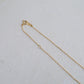 fleur necklace （rose cut）
