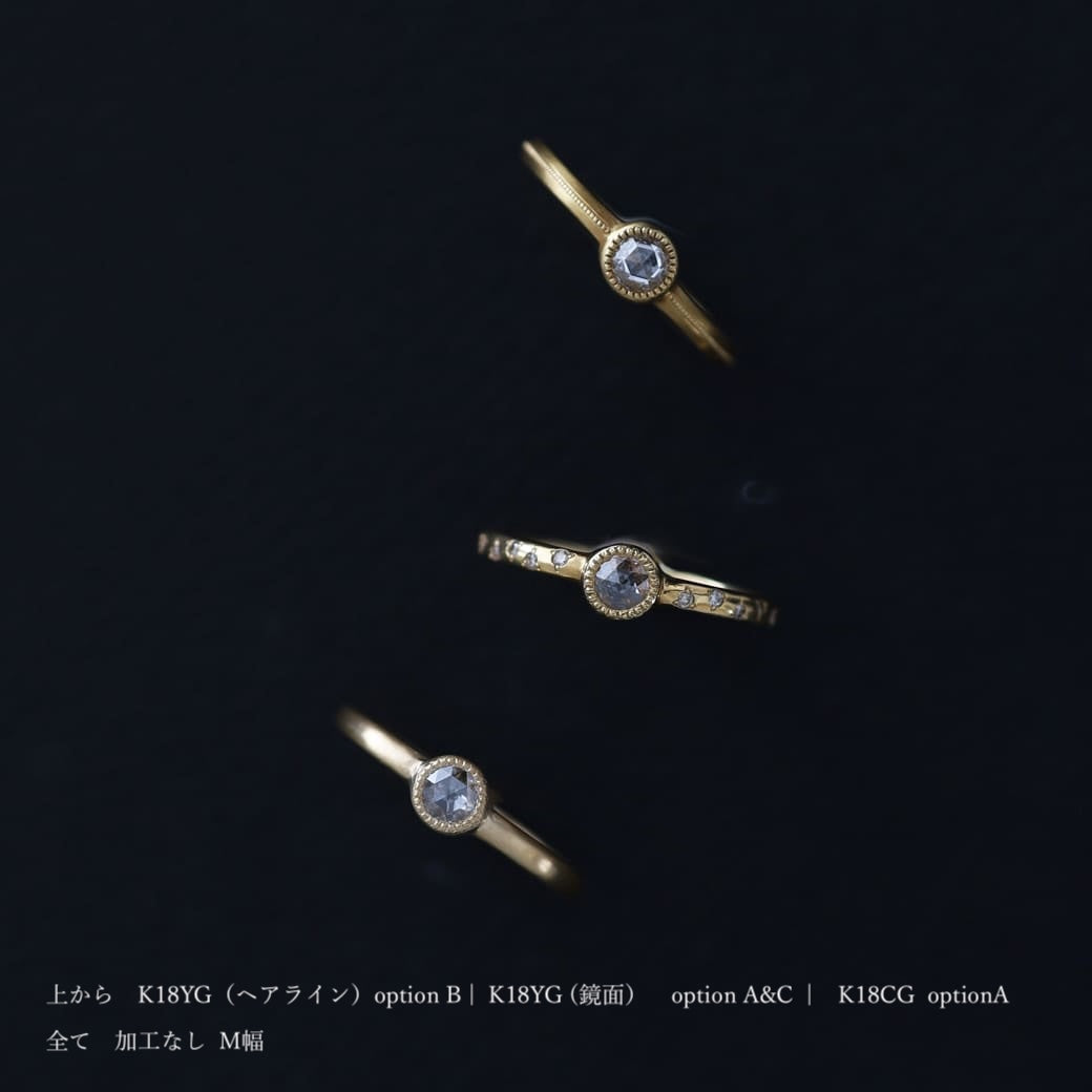 fleur（フルール）ローズカット　※ダイヤ込み価格