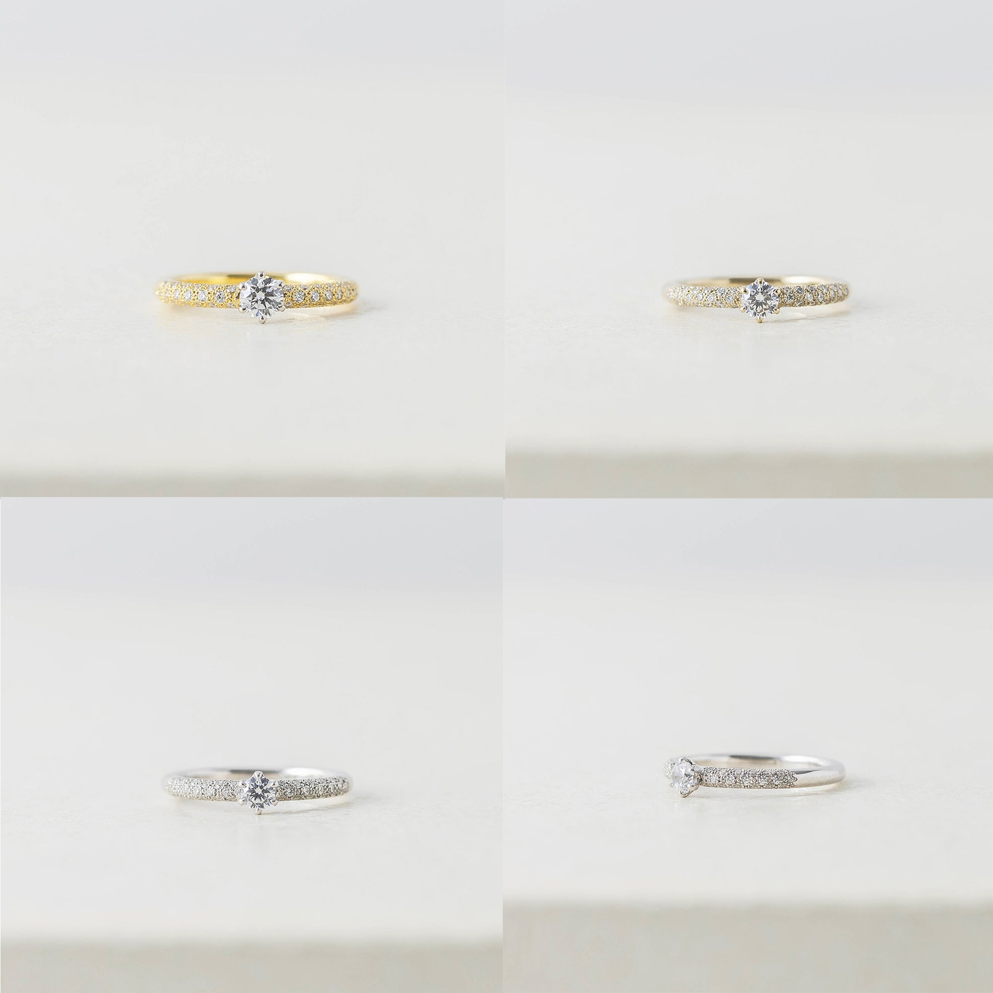 pave engagement ring（パヴェ エンゲージリング）