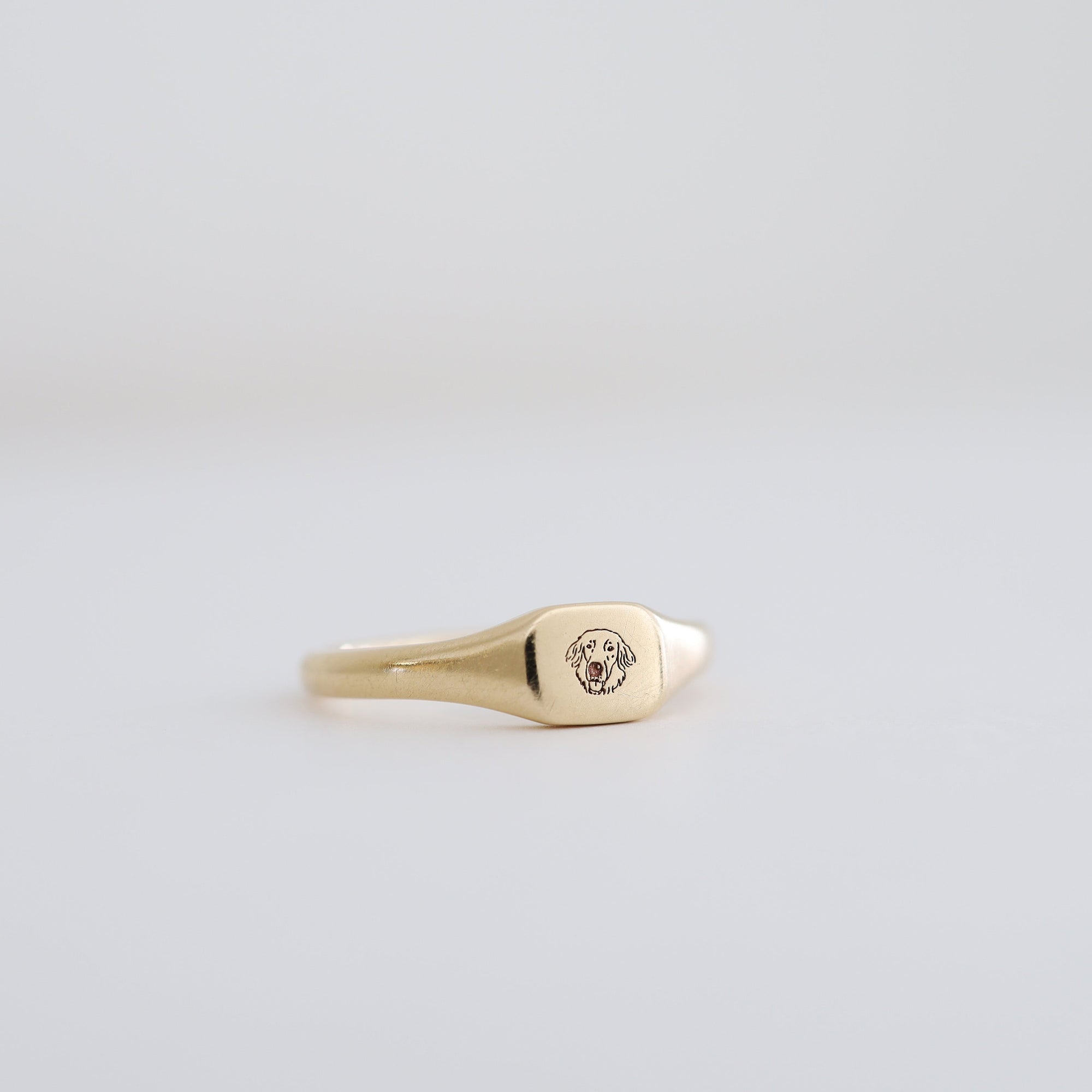 signet ring（ペット似顔絵リング）特別価格