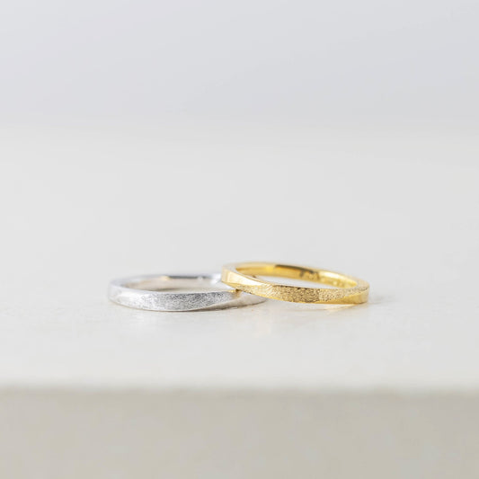 アトリエタマリの結婚指輪、デザインツイスト