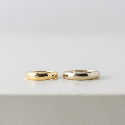 アトリエタマリの結婚指輪、デザインワイドオーバル