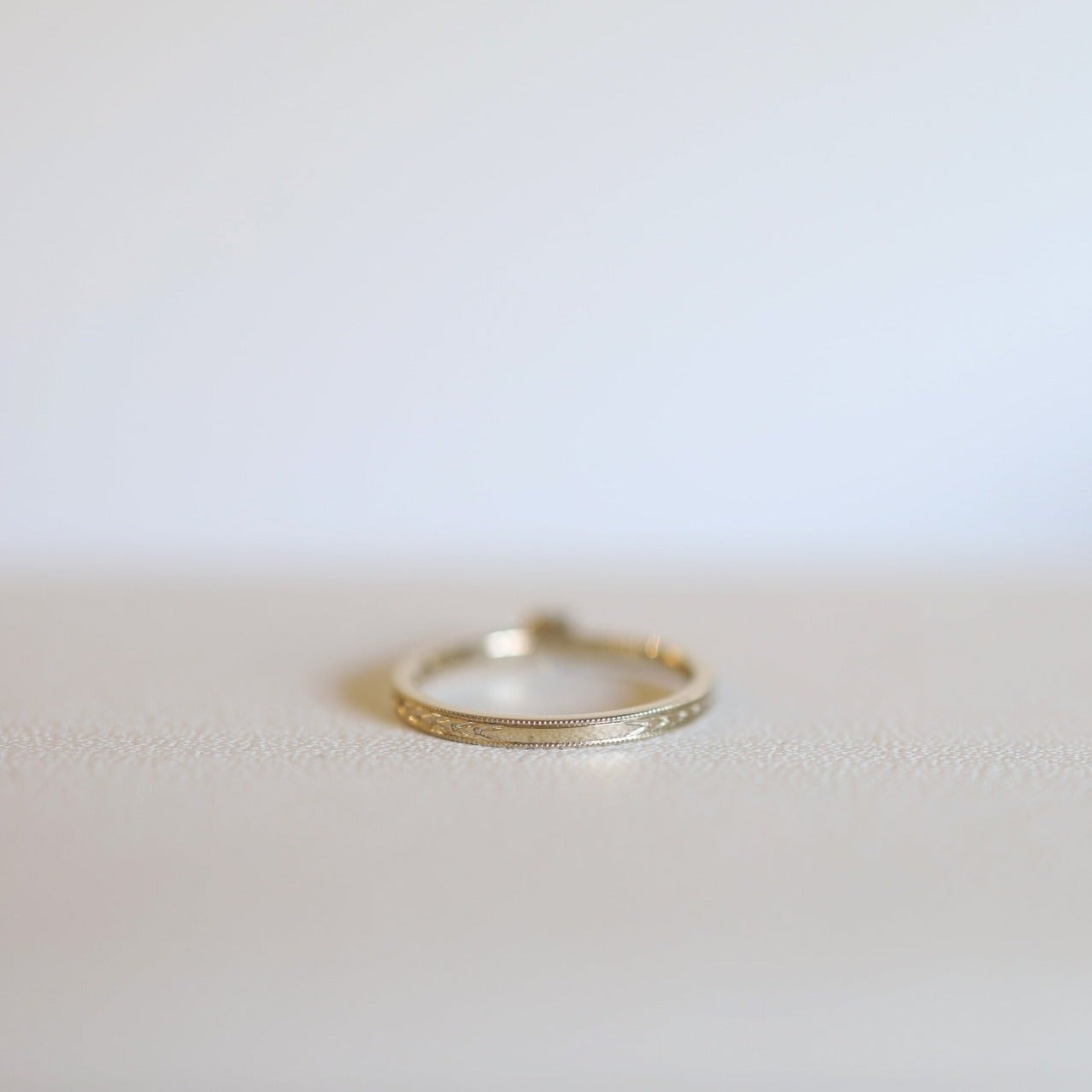 "olive" engagement ring